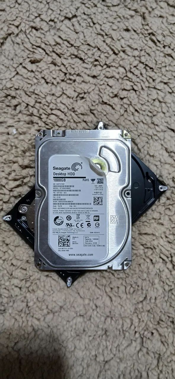 HD "doador" Seagate barracuda 3.5 polegadas