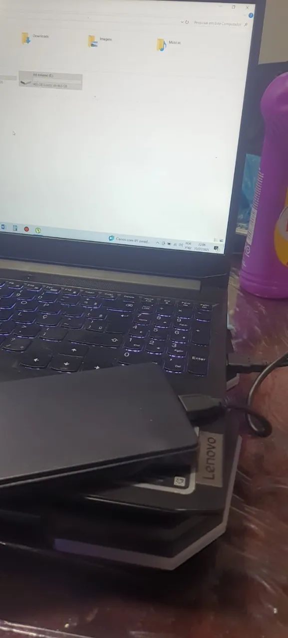 Hd de 500gb funcionando perfeitamente