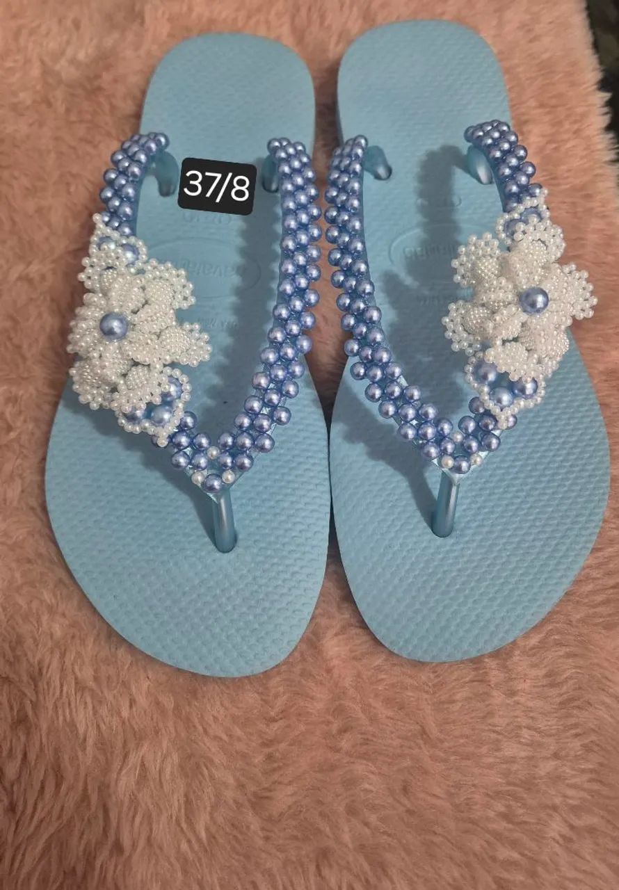 Havaianas customizada 