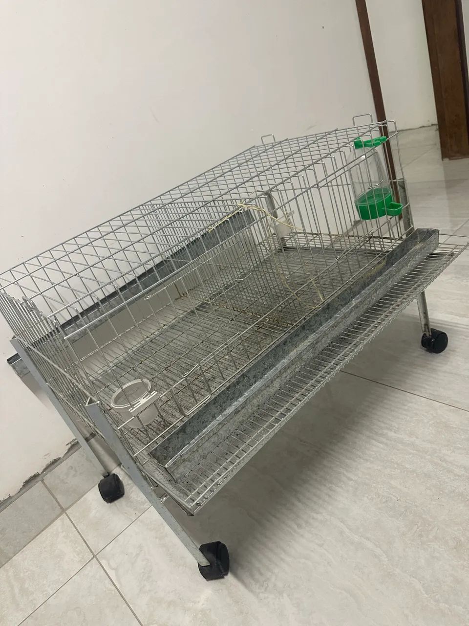 Gaiola de codorna poedeira  extremamente nova  - Foto 4