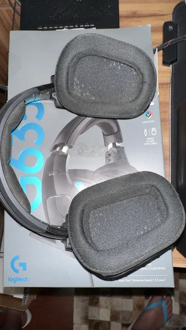 Headphone logitech G635 - Foto 5