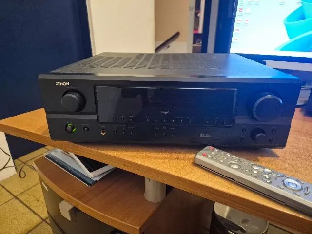 Receiver Denon Dra 297 con controle - Foto 2