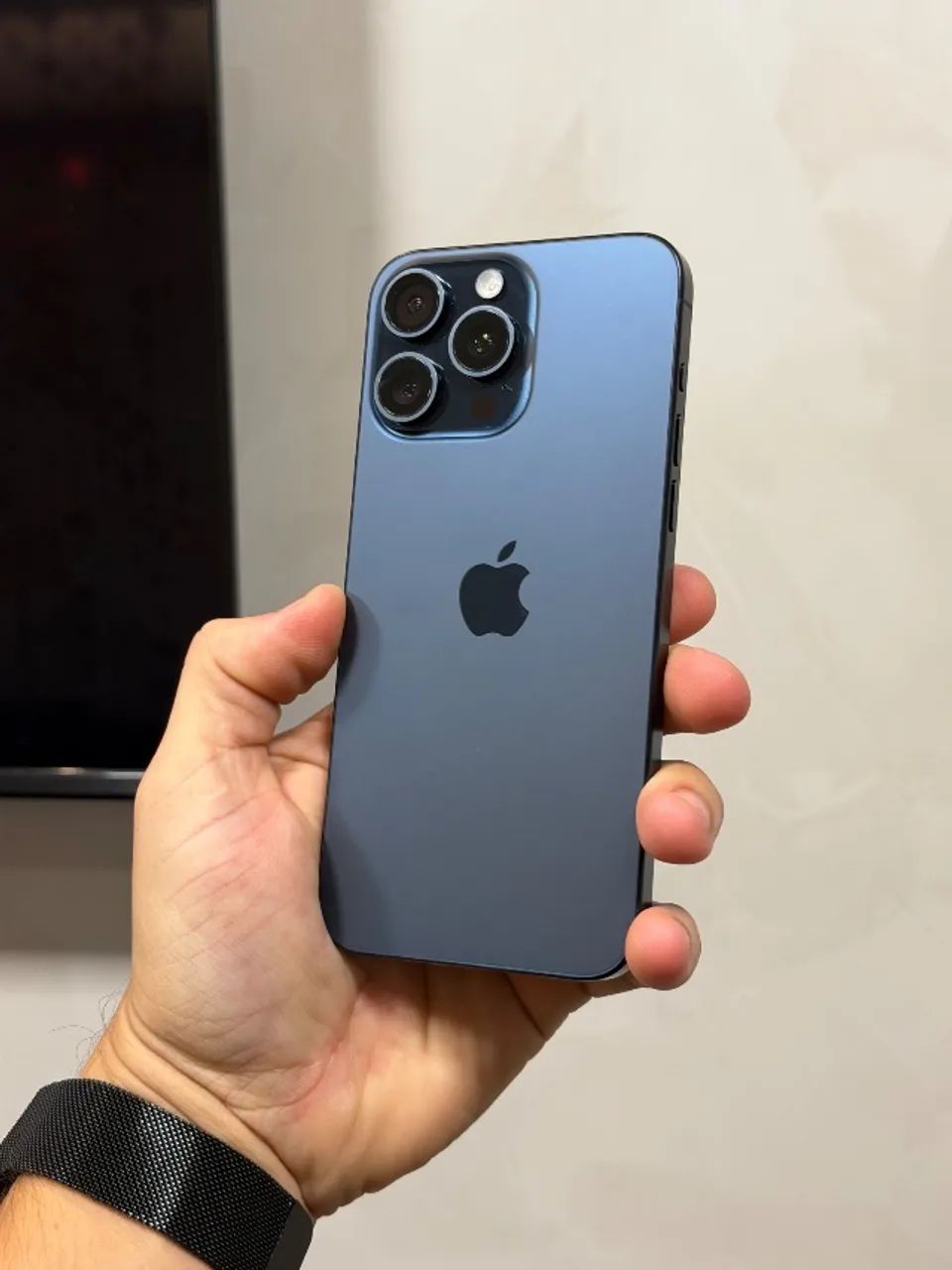 iPhone 15 pro max 512 gb azul incrível  - Foto 3