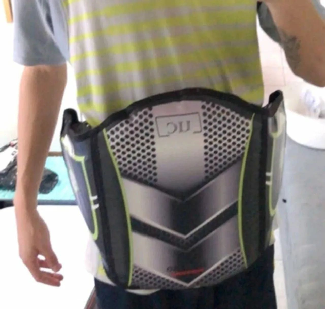 Cinturão proteção abdominal lutas - Foto 4