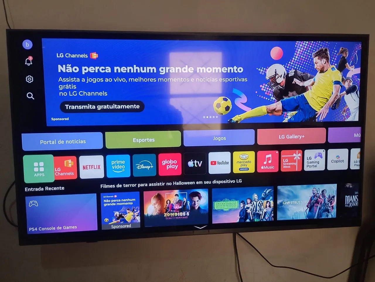 Smart TV LG 4K 50' - Foto 4