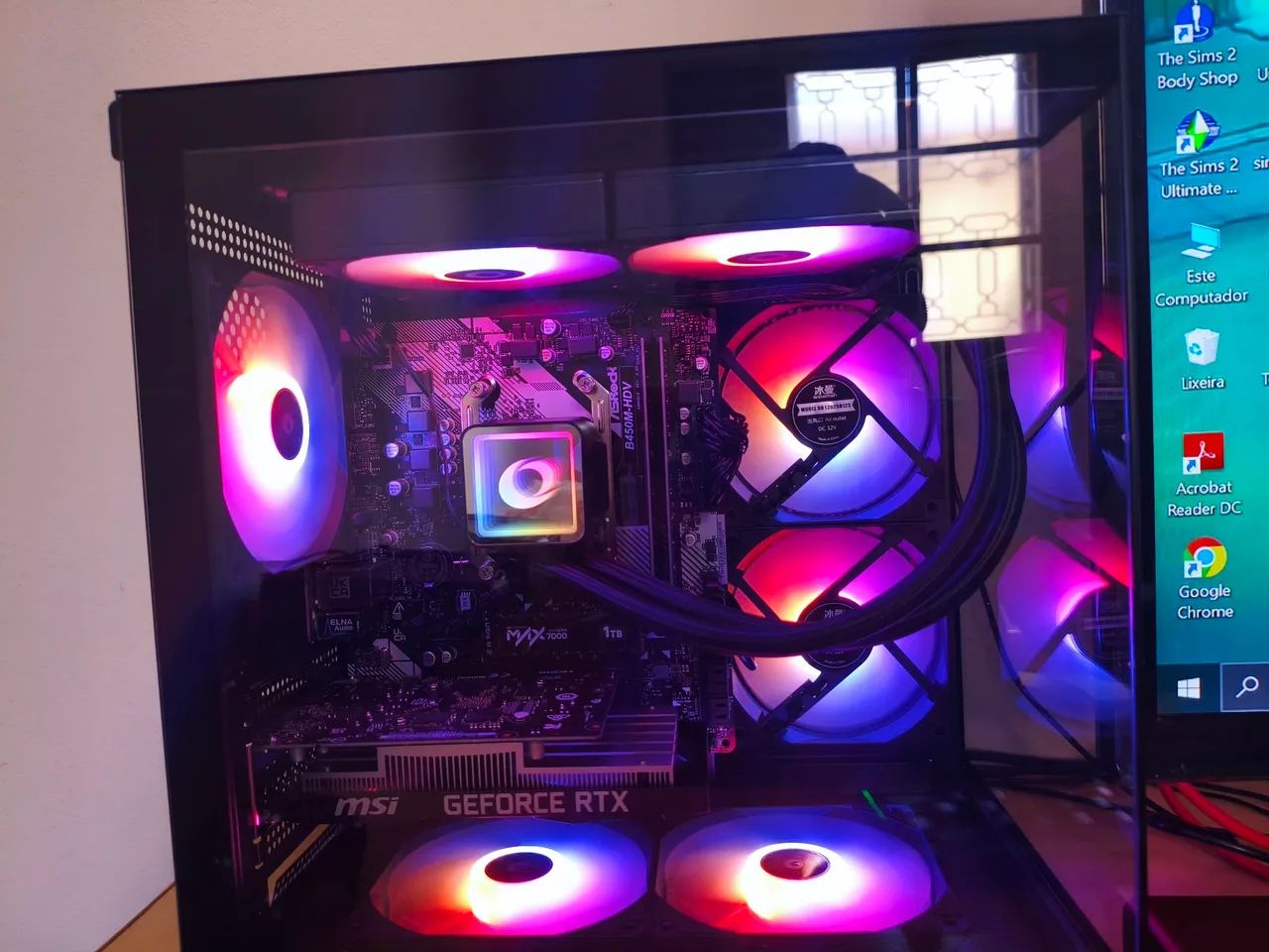 PC GAMER 32gb ram Ryzen 7 5700