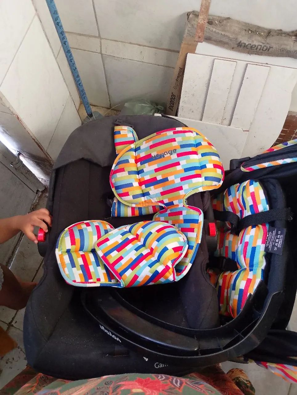 Carrinho de bebê+bebê conforto - Foto 3