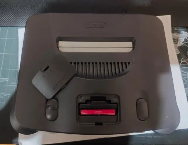 NINTENDO 64 ORIGINAL GRADIENTE NUSM:001(BRA) FUNCIONANDO 100%  - Foto 2