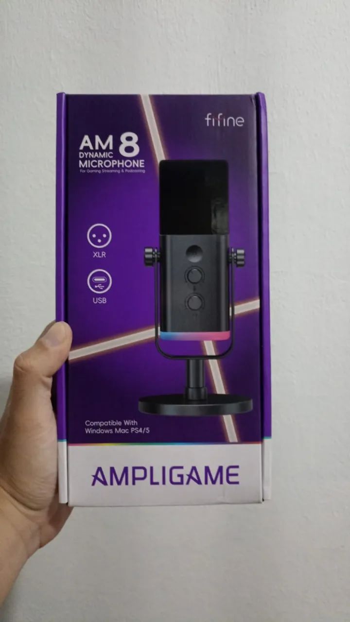 MICROFONE FIFINE AM8 ( ACEITO CARTÃO )