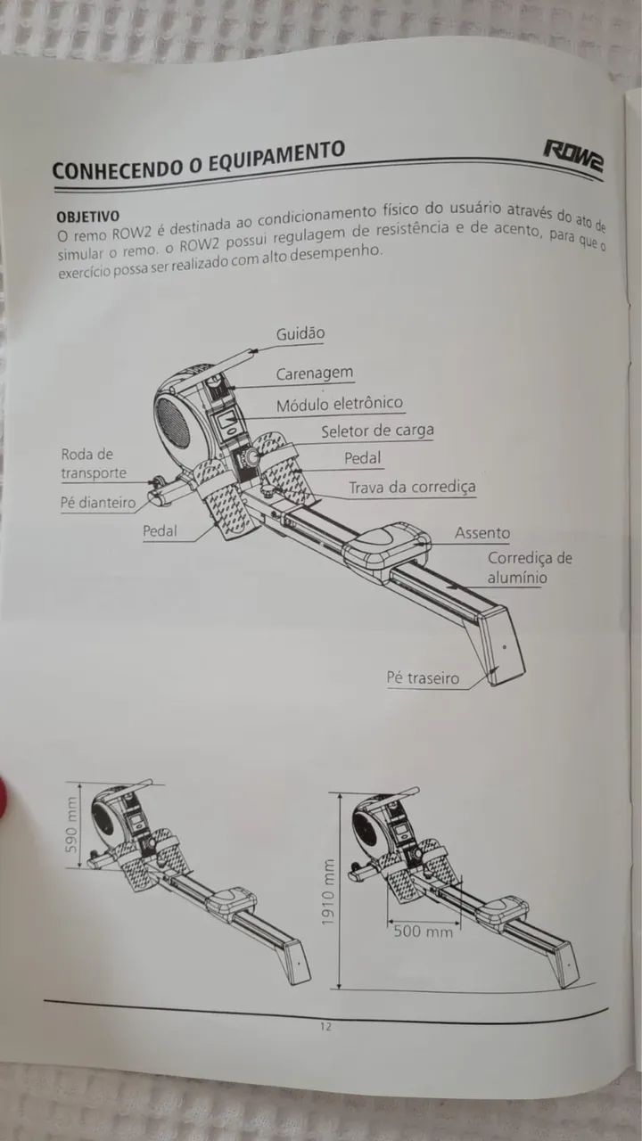 VENDO REMO RESIDENCIAL MAGNÉTICO  - Foto 6