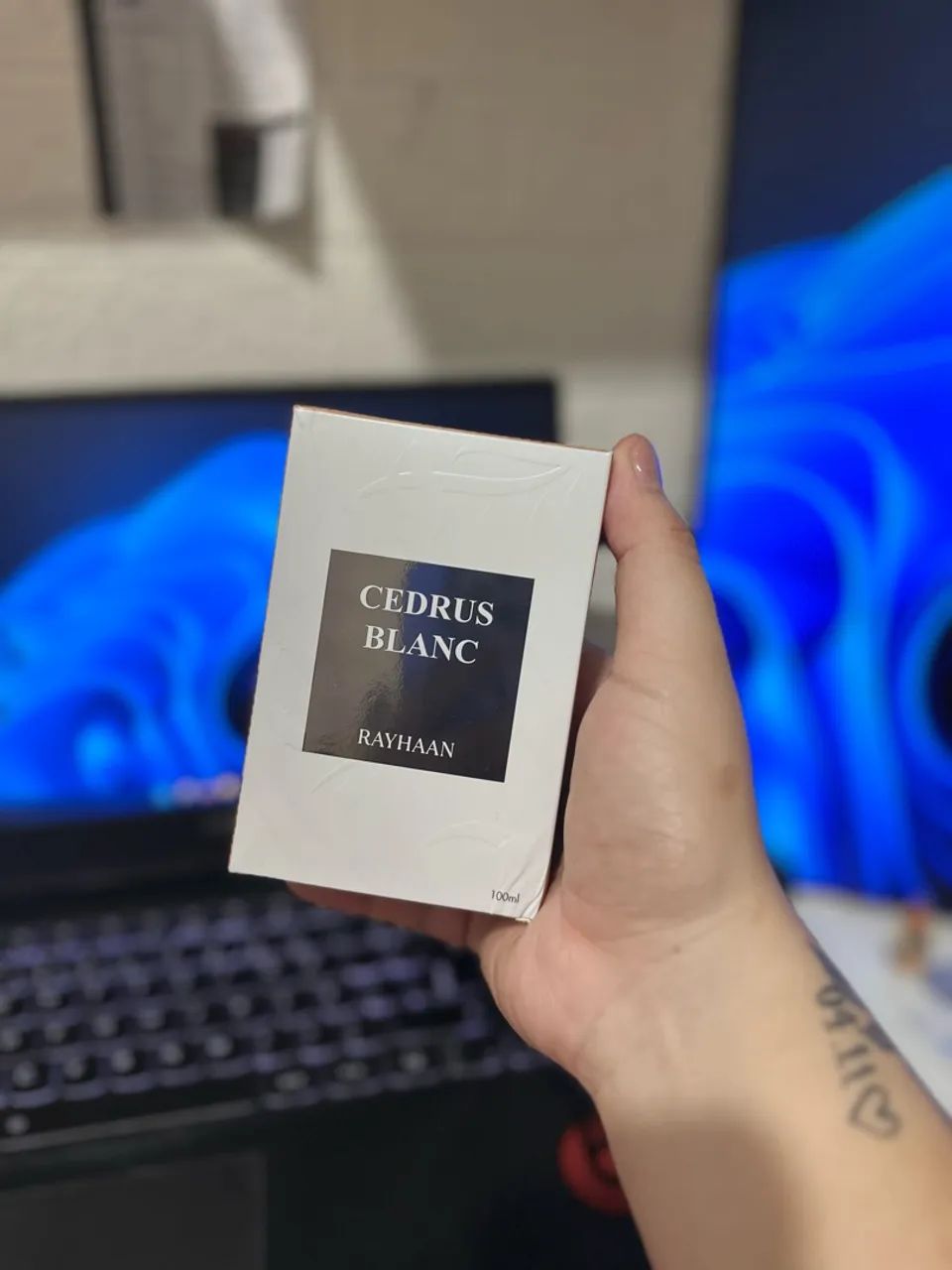 Perfume Cedrus Blanc Rayhaan 100ml
