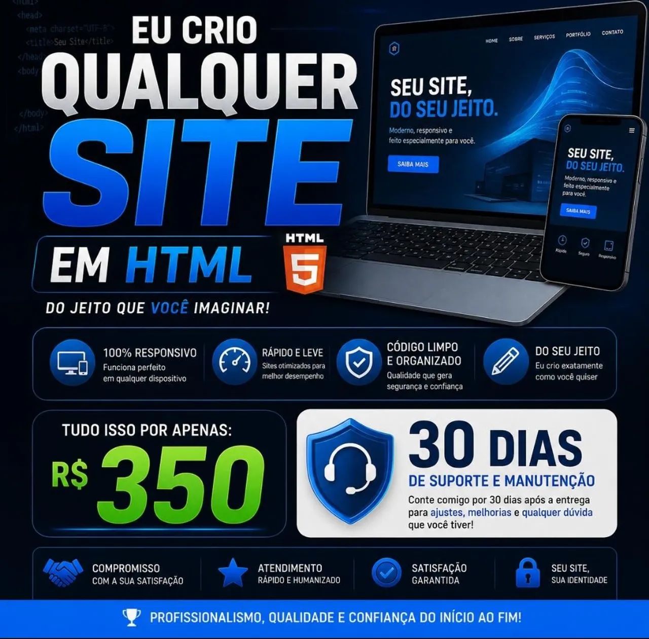 Criação de Site Personalizado
