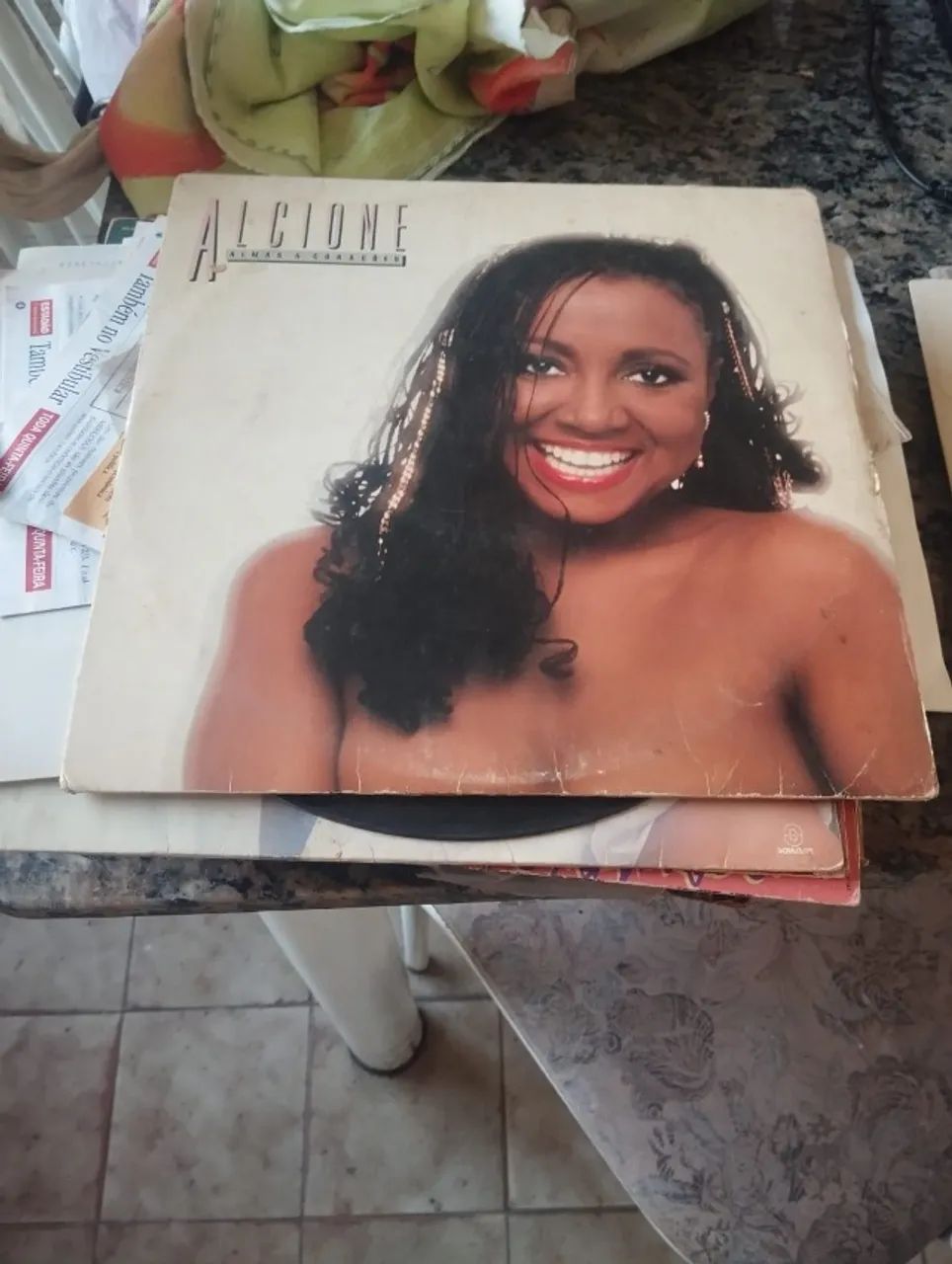 Disco de vinil alcione