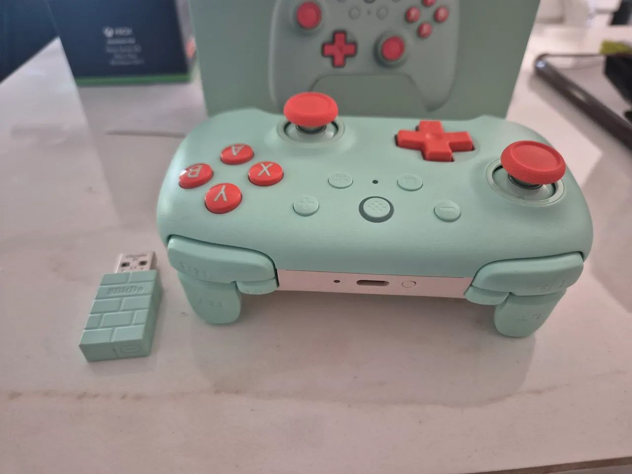 Controle 8bitdo ultimate 2c PC e android Bluetooth 2.4g - Foto 2