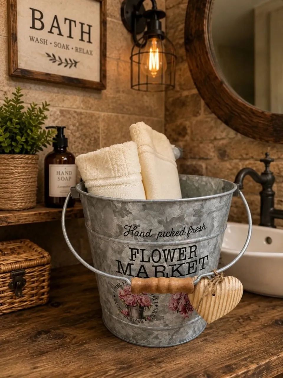 Decoração lavabo 