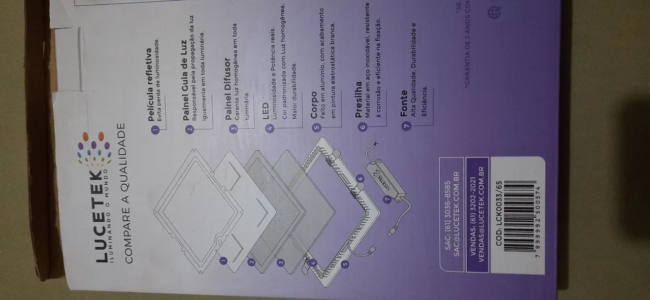 Luminária Led  - Foto 3