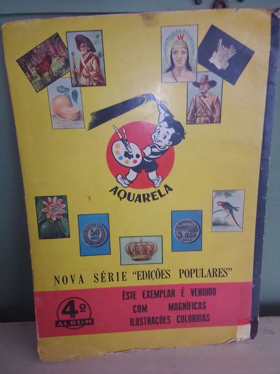 Álbum de figurinhas Eis o Brasil  - Foto 4