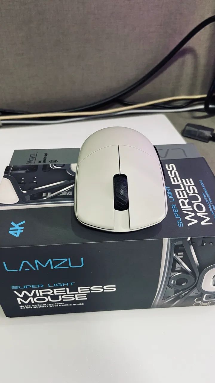 Mouse Lamzu Maya 4K Wireless - Impecável e Completo - Foto 4