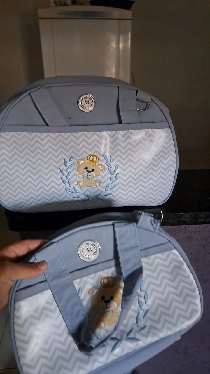 BOLSA MATERNIDADE AZUL