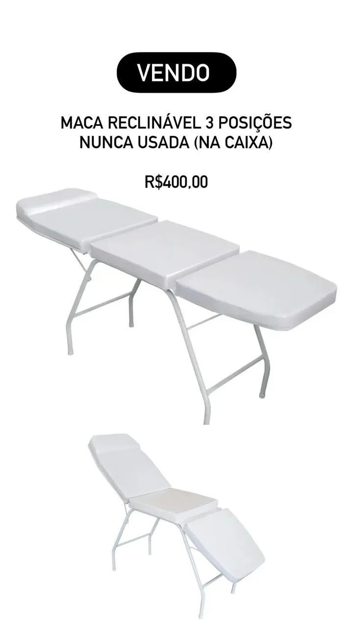 Vendo maca 3 posições NOVA - Foto 2