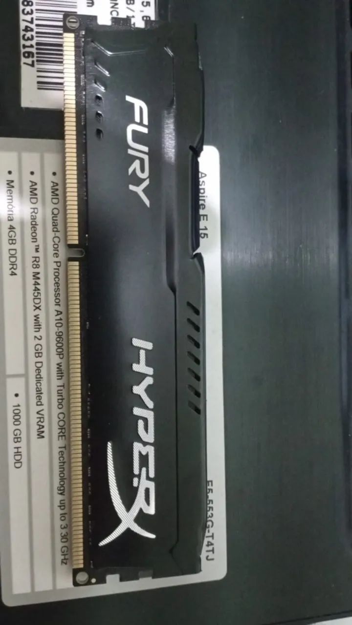 Memória DDR3 8GB