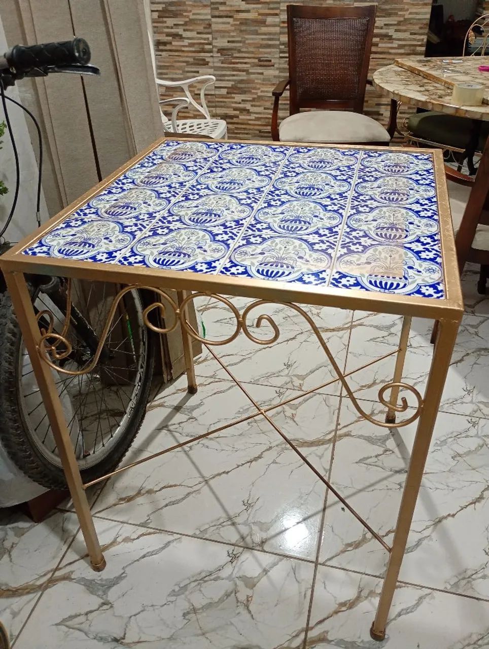 Mesa  de ferro  - Foto 5