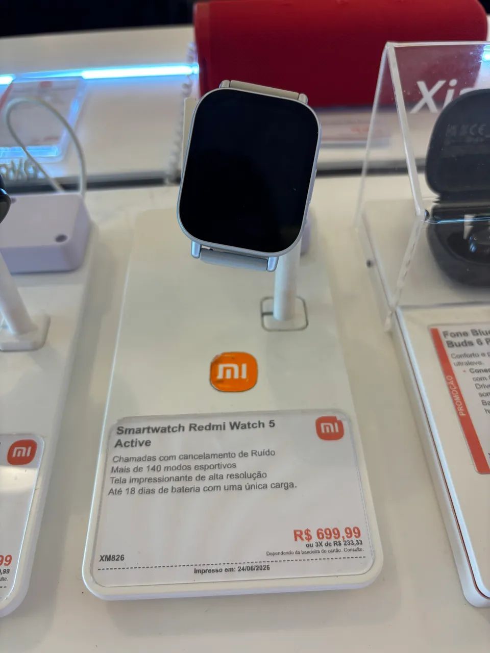 Smart Watch redmi 5 active original lacrado  - Foto 4