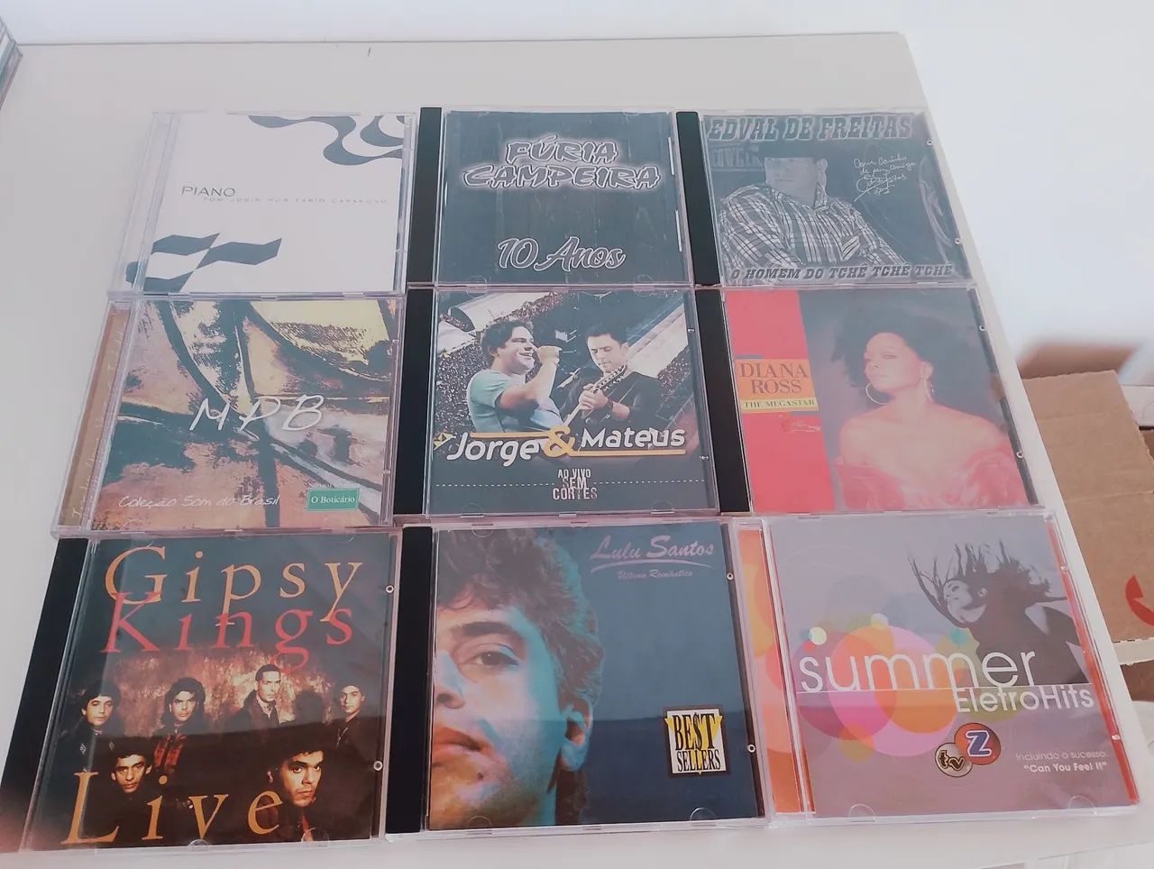 Lote 20 CDs de músicas variados originais 