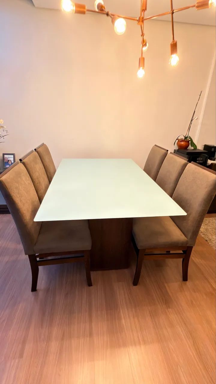 Mesa com 6 cadeiras - Foto 4