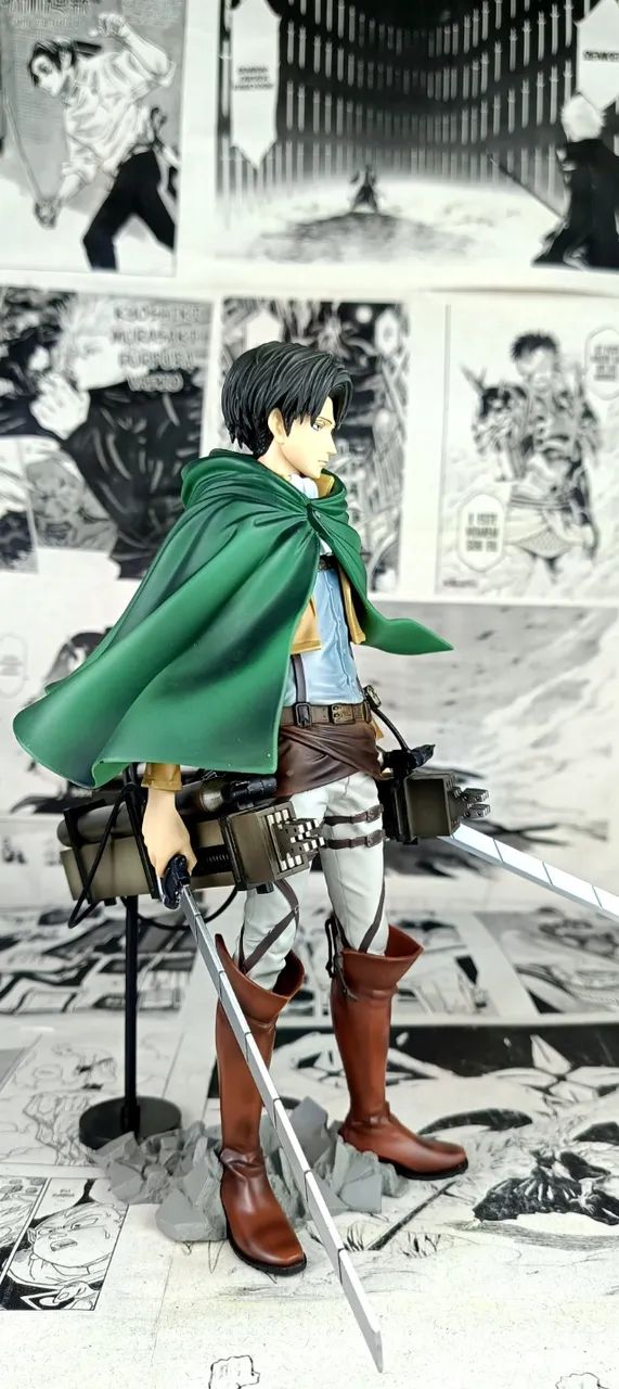 Levi e Eren - Banpresto Master Star Piece - Foto 3