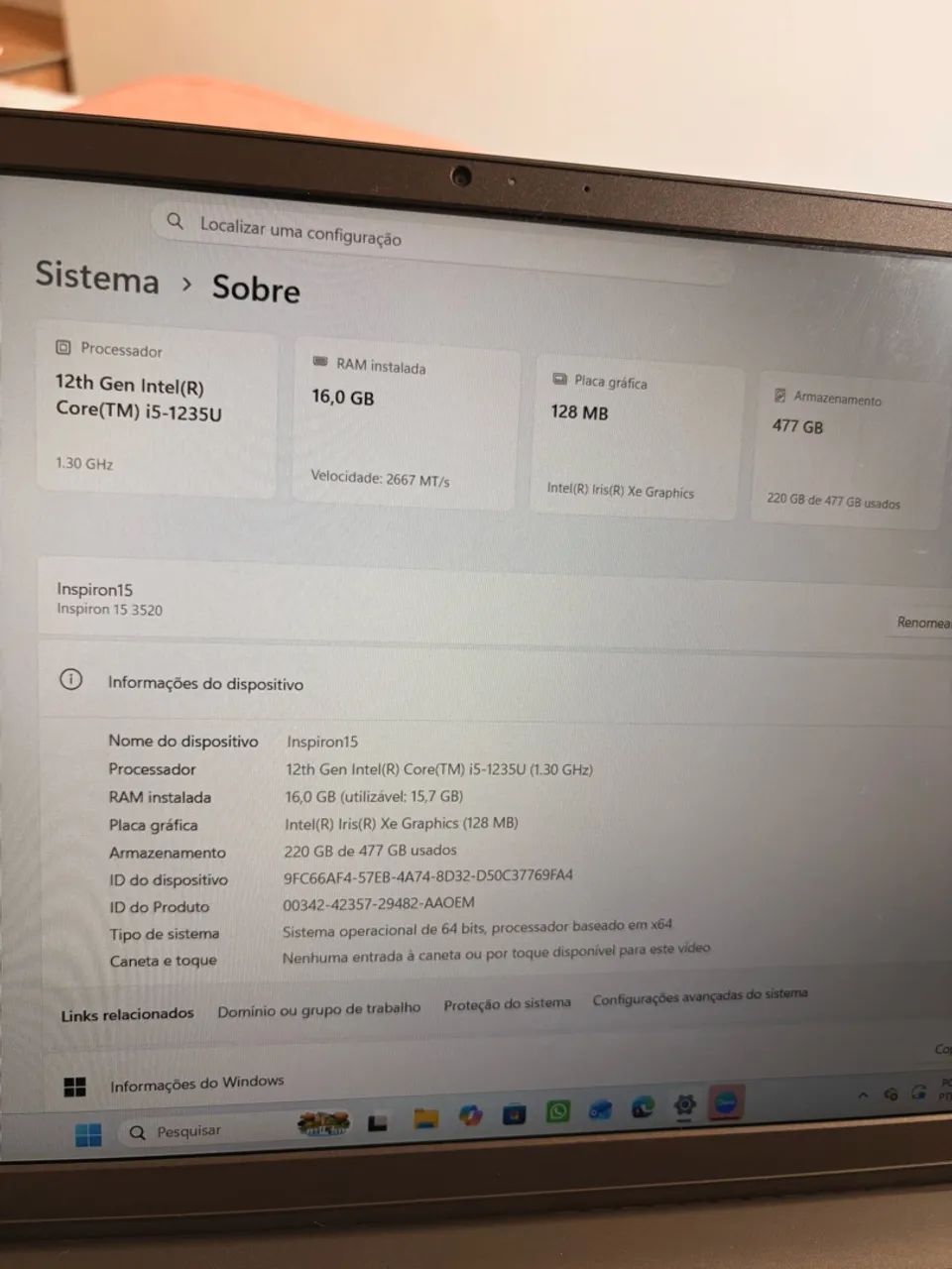 Notebook Dell Inspiron - Foto 4