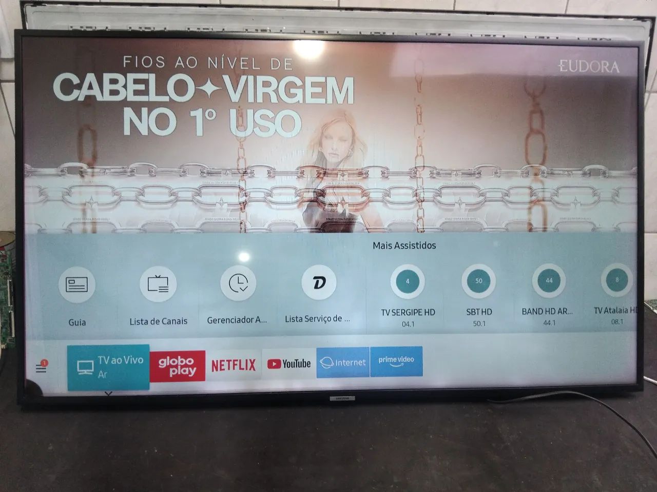 TV SMART SAMSUNG 49 POLEGADAS LEIA A DESCRIÇÃO  - Foto 2
