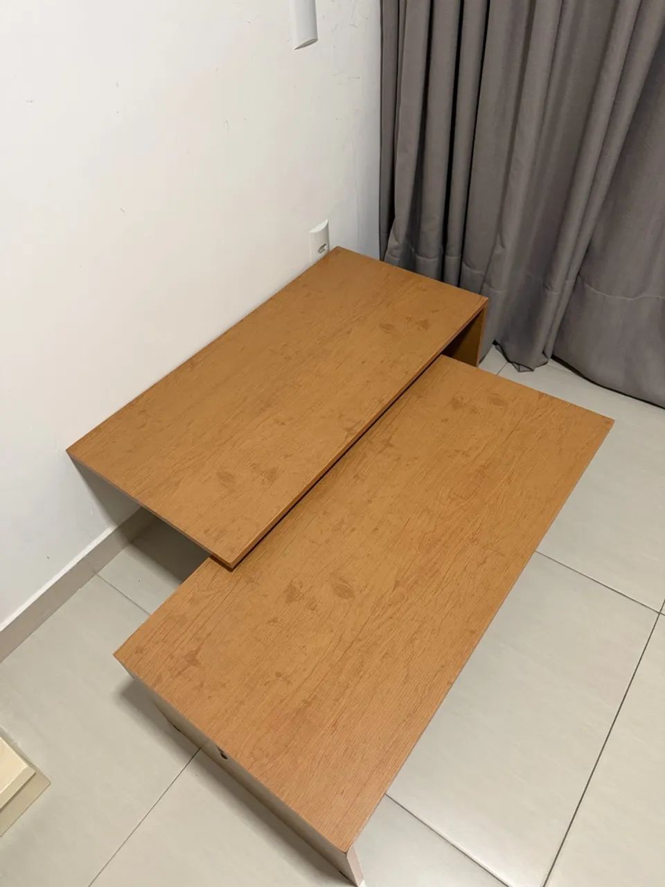 Vendo centro de sala na cor madeira que é modular  - Foto 2