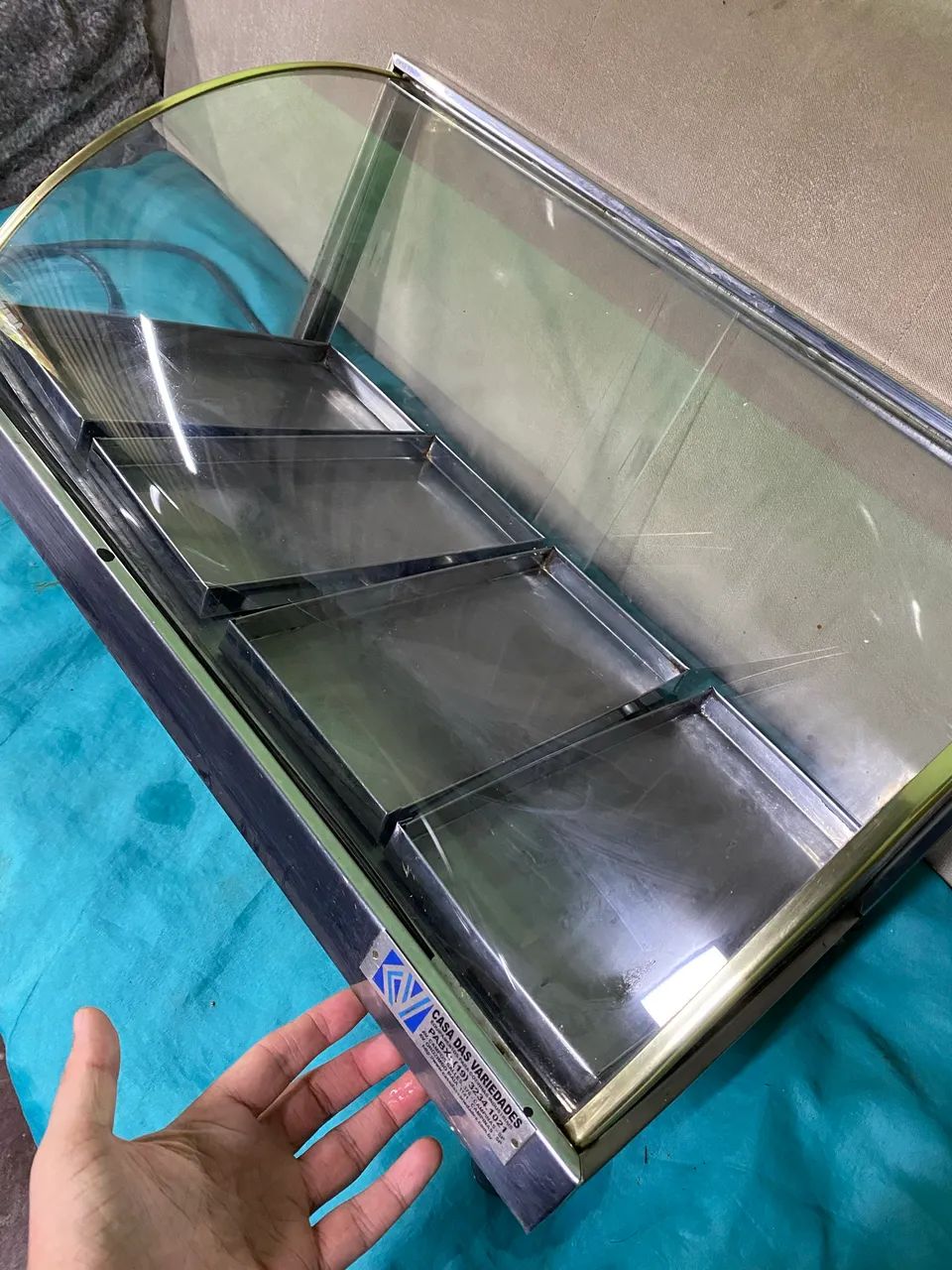 Estufa Elétrica para Salgados 4 Bandejas Inox  - Foto 2