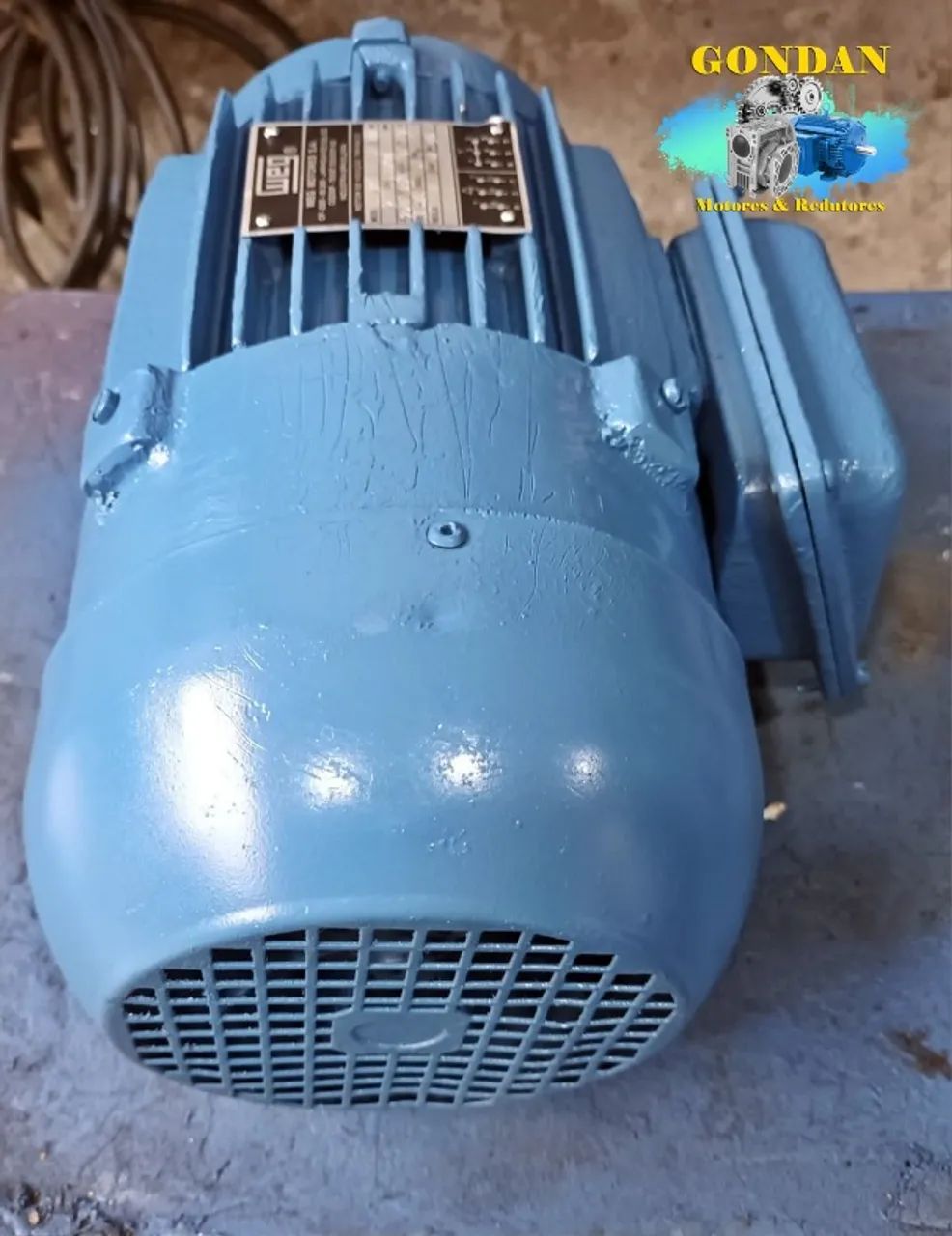 Moto Freio WEG 2cv/hp  (1,5kw) 4 Polos (1700rpm) Trifásico 220v 380V - Foto 5