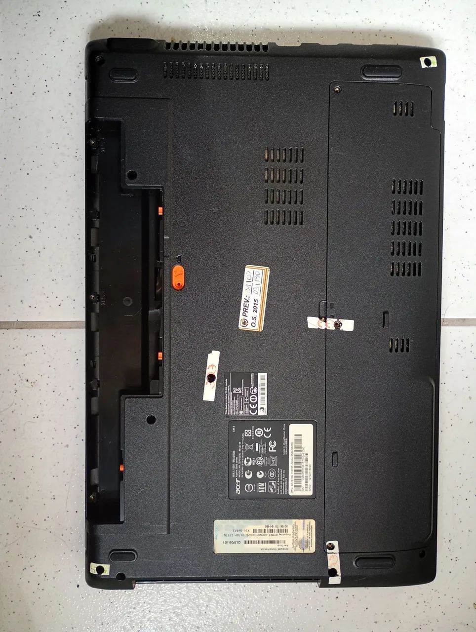 Carcaça notebook Acer aspire 5560 sb609 - Foto 2