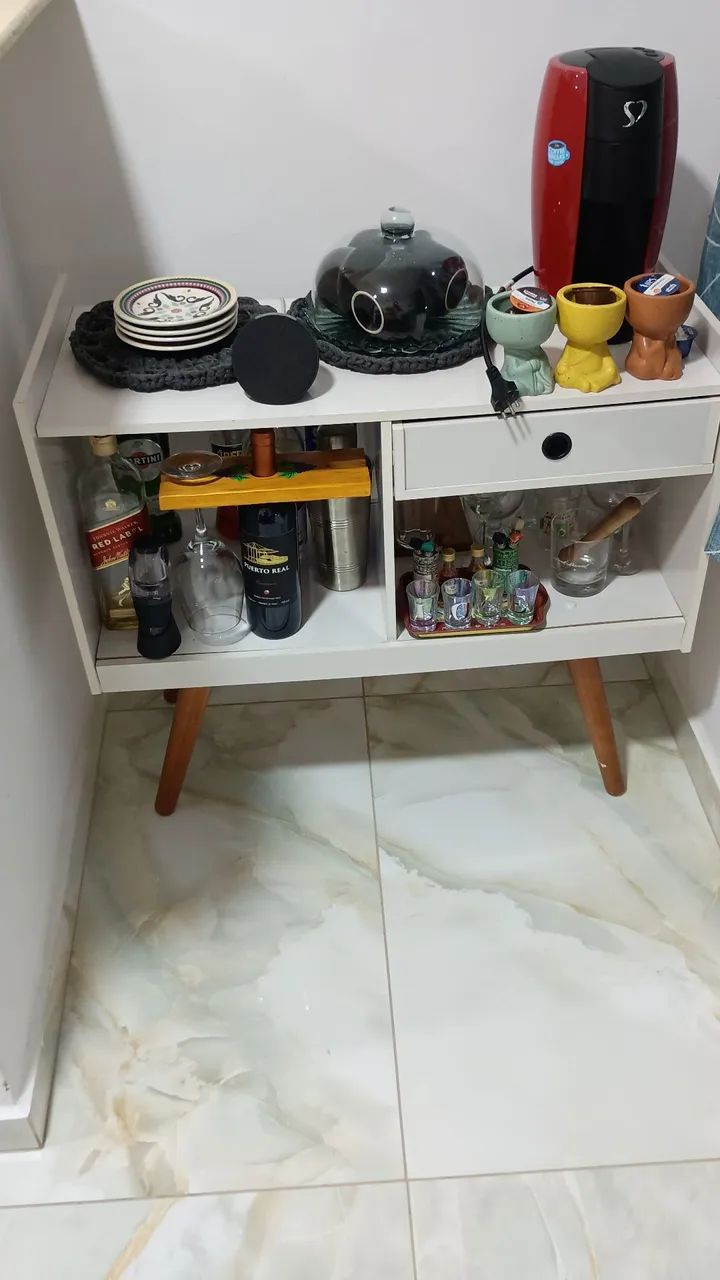 Mesa redonda com cadeira e Mine buffet  - Foto 5