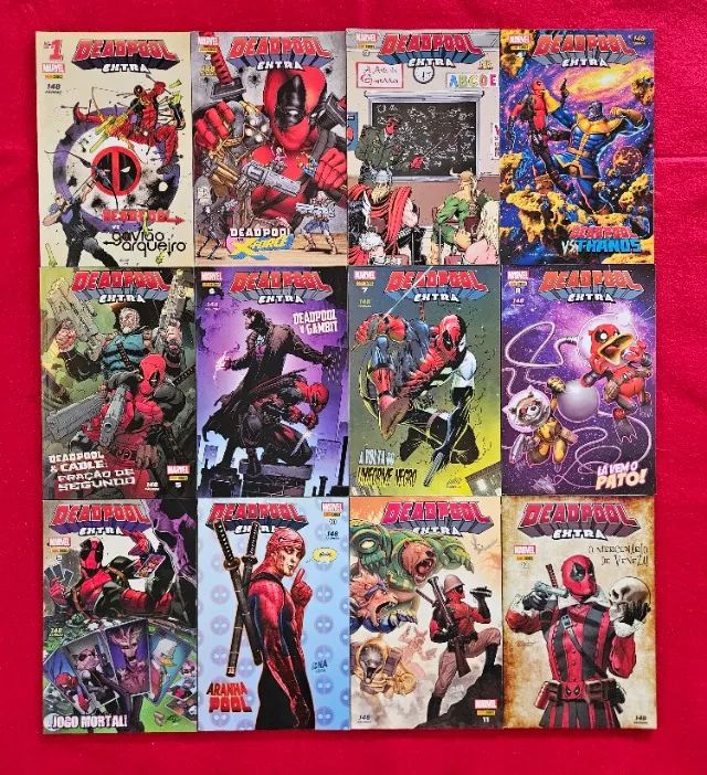Coleção Marvel Deadpool Extra Ano 2017/2018