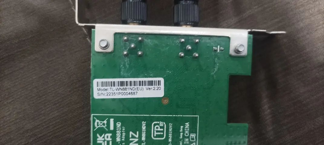 Placa de Rede Wi-Fi TP-Link TL-WN881ND PCI-Express 300Mbps - Foto 3