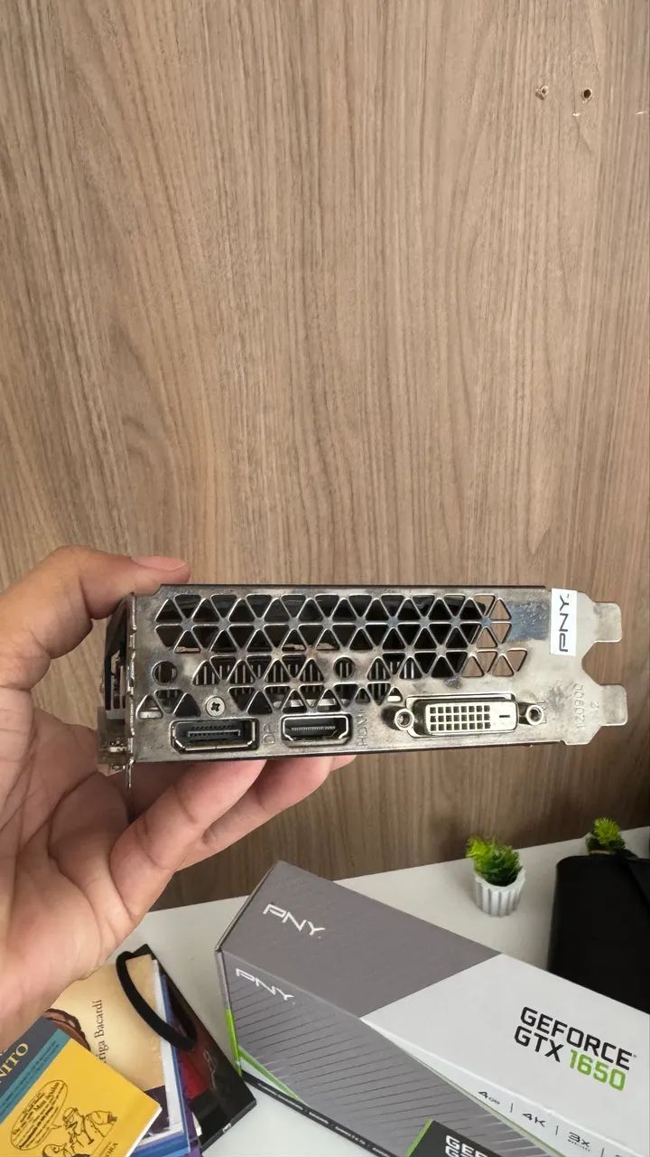 GTX 1650 4GB - Placa de video Nvidia - Foto 2