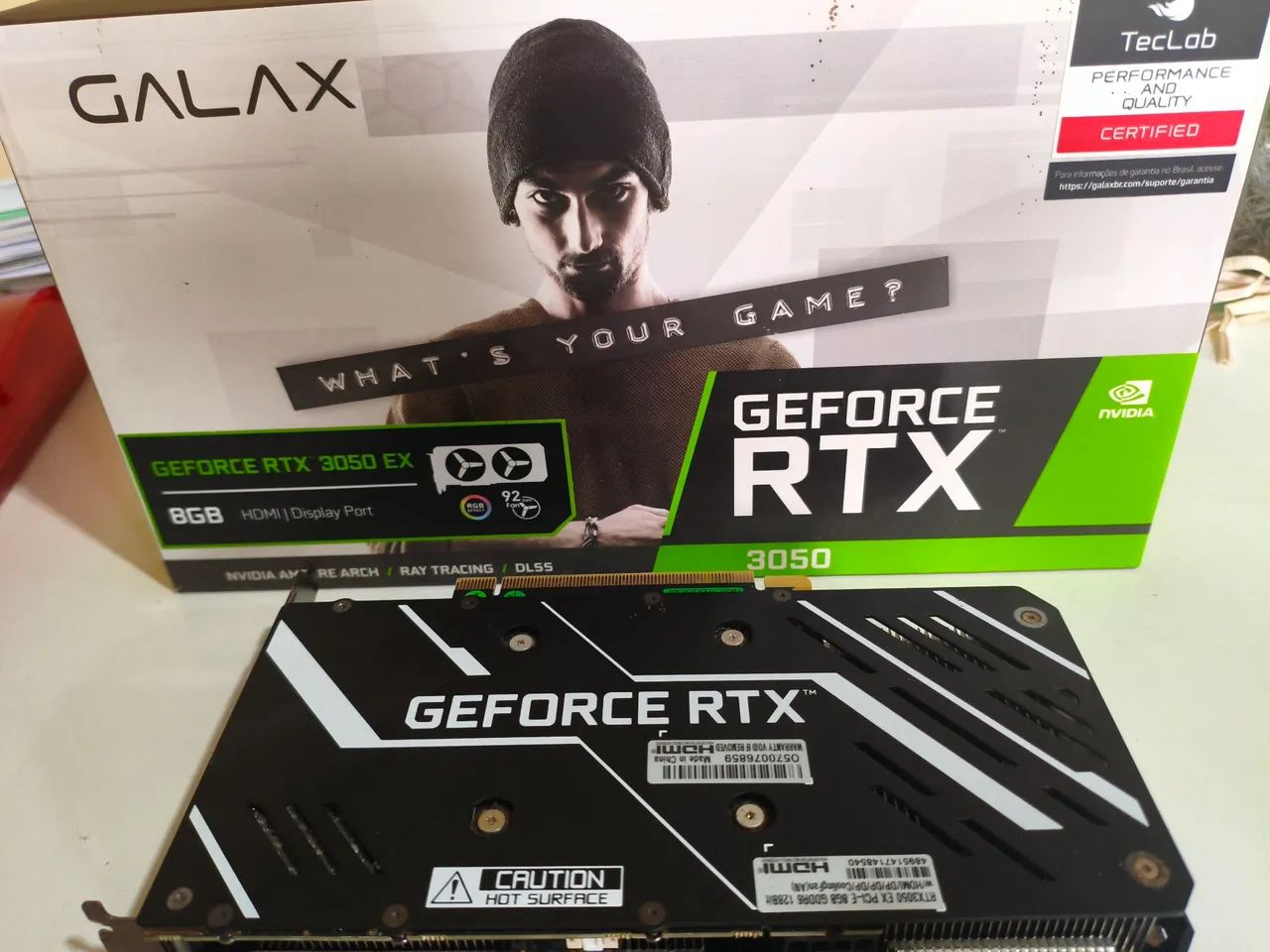 RTX 3050 8GB Nunca aberta, SEM DEFEITOS, funcionando perfeitamente  - Foto 5
