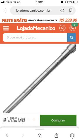 Torquimetro de estalo Tramontina 6 a 34kg - Foto 4