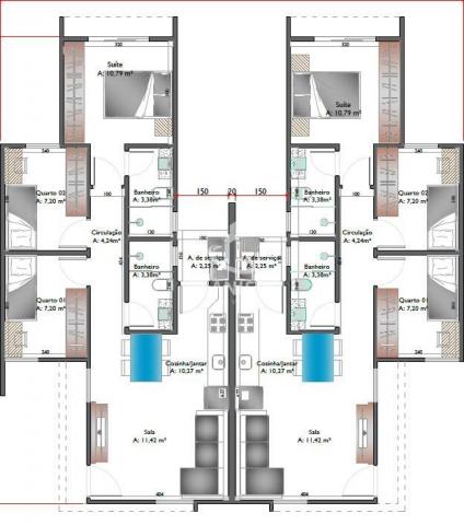 CASA COM 3 QUARTOS SENDO 1 SUÍTE BAIRRO AZAMBUJA - Foto 14