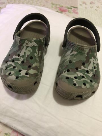 CROCS exército masculino lindo - Foto 4