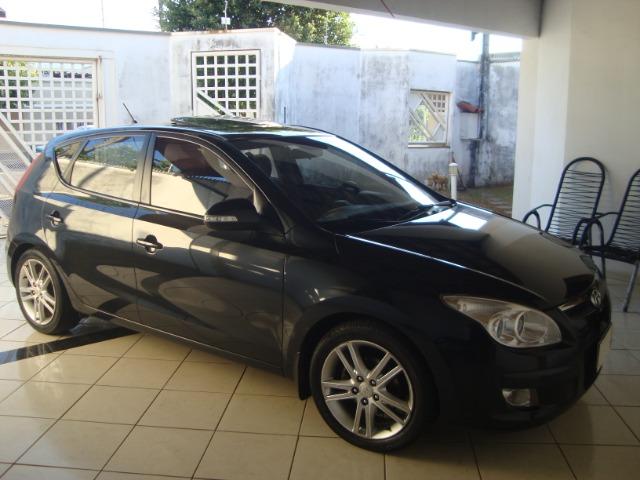 I30 preto onix 2010 completo + automatico + teto + couro - Foto 6