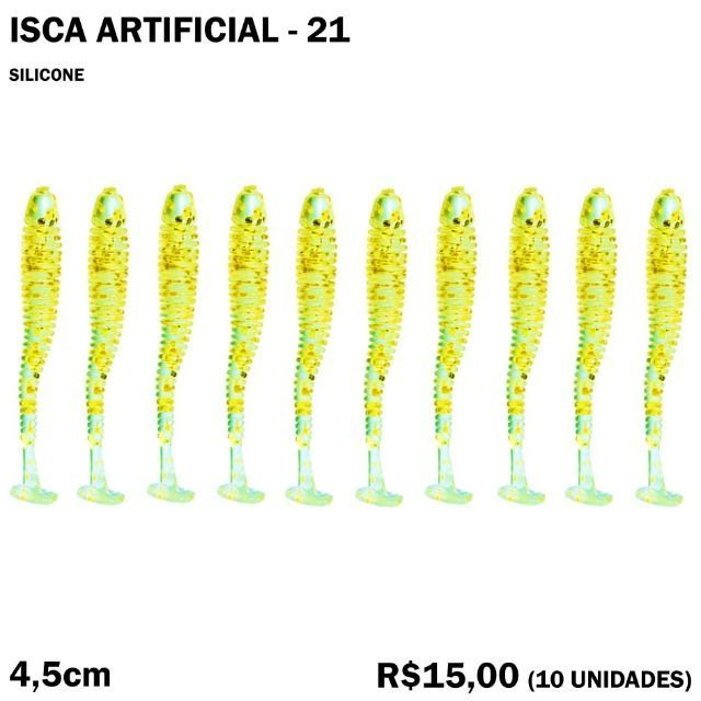 Isca de Pesca - 10 Unidades