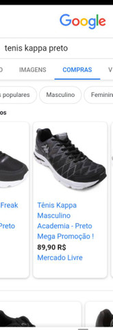 tenis kappa mercado livre