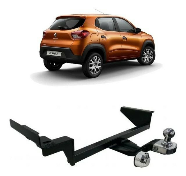 Engate reboque reforçado Renault Kwid 18 a 21 