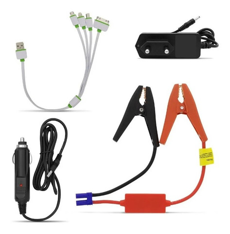 Auxiliar De Partida Jump Starter Portátil 8000mah - Kx3 - Foto 2