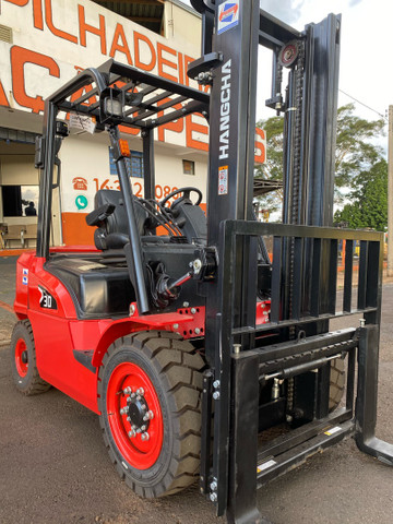 Empilhadeira Nova Zero 2021 Hangcha Diesel Prolift - Foto 3